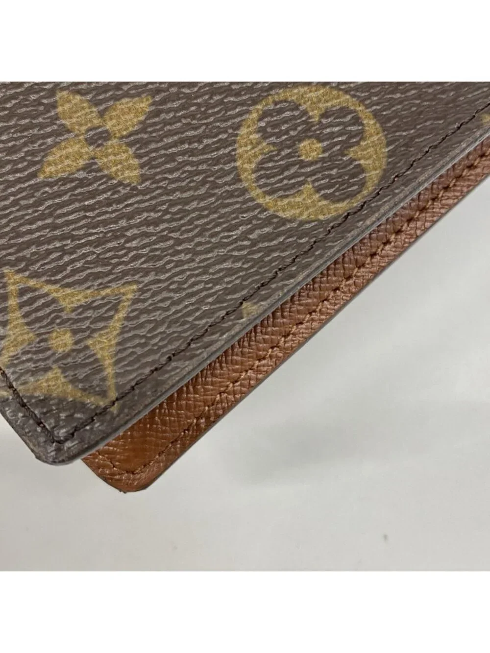 Louis Vuitton Wallet Monogram Porte-Billets Cult Credimonet Brown